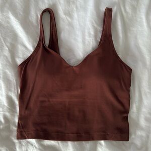 New Lululemon align tank top size 4 ancient copper brown  Nulu